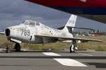 (ex.USA - Air Force), 52-6789, Republic, F-84 Thunderstreak, 09.09.2010, TLS, Toulouse, France         