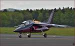 Red Bull D-IADM; Dassault/Dornier Alpha Jet, Flying Bulls Trainings Camp in Maribor Flughafen MBX.