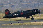 Flying Legends GmbH, D-FCOR, Chance Vought F4U-5NL Corsair, S/N: 124541. Siegerland (EDGS) am 08.03.2024