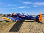North American, AT-16 Harvard IIB, OE-ERB, Flugplatz M�hldorf (EDMY), 27.6.2026