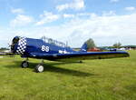 Private Canadian Car and Foundry MK IV Harvard, D-FISX, Flugplatz Bienenfarm, 08.08.2025