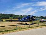 North American T-6J Texan, D-FSIX, Flugplatz M�hldorf (EDMY), 27.6.2026