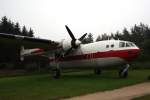 Nord N 2501d   Noratlas  D-ACUT in der Luftfahrtausstellung bei Hermeskeil im strmenden Regen im Jahr 2007