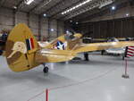 Curtiss P-40C Tomahawk, flüssigkeitsgekühlter V-Motor Allison V-1710, Kennung V-17, Duxford Imperial War Museum (08.09.2023)