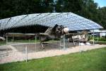 Wrack einer Focke-Wulf FW-190F3 im Flugplatzmuseum Cottbus am 24.07.2011