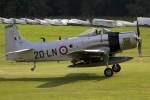 Private, F-AZHK, Douglas, A-1D Skyraider, 06.09.2013, EDST, Hahnweide, Germany         