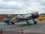 F-AZNN, Jakowlew Jak-11 auf der Bitburg Air Show, 24.07.2005