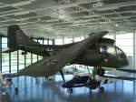 Do 29, Versuchsflugzeug fr Kurzstart-und Landetechnik,  mit schwenkbaren Druckpropellern,bereits 1922 von Dornier patentiert,  Erstflug 1958, 2x270PS, 330 Km/h,  Dornier Museum Friedrichshafen, 