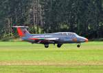 Let L-29 Delphin kurz nach der Landung in Breitscheid - 21.08.2010