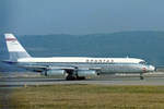 Spantax, EC-BQQ, Convair CV-990A, msn: 30-10-34, September 1975, ZRH Zürich, Switzerland.