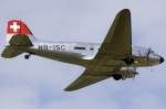 Ju Air, HB-ISC, Douglas, DC-3, 22.08.2009, Kestenholz, Switzerland    