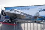 privat, HB-RIM, Junkers, F-13  (Replica), 07.04.2017, Aero '17, Friedrichshafen, Germany