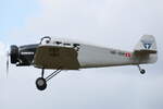Privat, HB-RIA, Junkers F-13, S/N: 13-002.. Flugplatzfest Leverkusen-Kurtekotten (EDKL) am 30.08.2025.