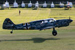 Private, D-ELLM, Messerschmitt, BF-108 Taifun, 13.09.2019, EDST, Hahnweide, Germany      