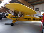Piper Cup J/3-F50, Baujahr 1944, 50 PS Franklin Motor, Kennzung OY-ABT, Luftfahrtmuseum Stavning (26.07.2019)