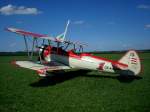Boeing Stearman PT17,  Baujahr 1942,  Tannheim Juli 2010