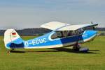 Aeronca 7AC Champion D-ECUC am Flugplatz Wershofen - 02.09.2012