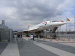 Die Concorde der BA im Intrepid Sea-Air-Space Museum in New York, aufgenommen am 08.04.2009.