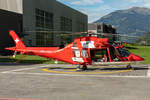 Rega, HB-ZRZ, Agusta, A109-SP, 25.08.2020, LSMF, Mollis, Switzerland