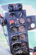 Agusta Bell 47 G-2,  Instrumentenbrett , Mitte der 70iger Jahre. 