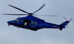 Helicopter, Kennung PH-PXX; der Niederl�ndischen Polizei, anl�sslich eines Inspektionsfluges im Bereich Ijmuiden; 260723