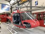 (Vor 2 Wochen abgeholt) Air Zermatt, Airbus H125, HB-ZUO, 13.5.23, Heliport Raron.