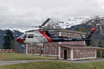 Heli-Linth, HB-ZPA, Airbus AS350 B3, msn: 8391, 13.11.2023, Braunwald, Switzerland.