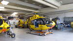 ADAC Luftrettung, Christoph 32, EC 135, D-HYBB beim Check in Landhut (EDML) 