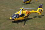 ADAC Luftrettung, D-HBYA, Eurocopter EC 135P2, S/N: 0269. Bonn-Hangelar (EDKB), 17.05.2025.
