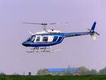 Bell 206 B Jet Ranger III, D-HSTA, Flugplatz Gera (EDAJ), 6.5.2017