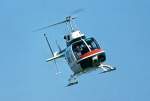 Bell 206 - D-HFBO - des Burda-Verlages - 24.04.1974 in Offenburg