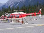 Bell-206L, C-FNOB, Heliport Canmore, Canada, 2.9.2013