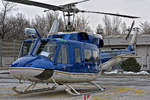 Policija S5-HPB; Agusta Bell AB-212; Maribor Krankenhaus, Rettungsdienst Einsatz; 19.2.2018