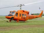 D-HBZS. BELL 212 Rettungshubschrauber des Bundesministerium des Innern auf der ILA 2004 in Berlin. 