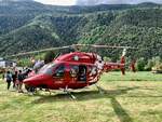 Air Zermatt, Bell 429 GlobalRanger, HB-ZSU, 13.5.23, Heliport Raron.
