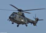 AS 332 COUGAR der Schweizer Luftwaffe (T317), aufgenommen bei Prizren, August 2015.