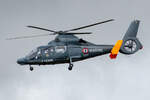 France Navy, F-HGHN, Eurocopter, AS-365N Dauphin 2, 21.03.2023, LDV, Landivisiau, France