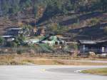 Eurocopter BK-117 IA 1138 von der Army der Königreichs Bhutan,ist gestartet in Paro (PBH) am 22.10.2012
