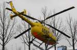 ADAC Luftrettung MBB Bo 105 D-HILF Besucherpark Flughafen Mnchen 19.02.2011