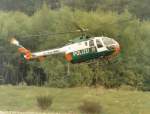 Bo-105 der Polizei NRW - 1986 