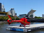VH-JBY, Eurocopter EC-120B, Microflite, Melbourne Helipad-Batman Park, 15.1.2018