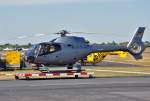 EC 120 B Colibri D-HVIP auf dem Transportwagen in Bonn-Hangelar - 23.08.2012