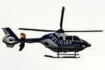 Polizei-Hubschrauber EC-LKA am 11.11.2019 über Las Palmas de Gran Canaria