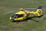 EC 135 P2 D-HBYA des ADAC in EDKB (Bonn-Hangelar) - 18.09.2025

