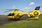 ADAC Luftrettung, D-HBYA, Eurocopter EC 135P2, S/N: 0269. Bonn-Hangelar (EDKB) am 09.05.2026.