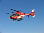 Notarzt-Hubschrauber D-HDRP, Typ Eurocopter EC-135-P2, Deutsche Rettungsflugwacht (DRF) - Eine Initiative der Bjrn Steiger Stiftung; Helicopter als Christoph 38; Dresden-Gompitz, 14.01.2008
