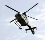 Eurocopter EC 135 PS * D-HBPG Der Bayerischen POlizei am Segelflugplatz Knigsdorf M04.09.201104:09:2011