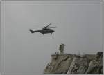 Am 19.07.2007 habe ich den Pilatus in der Schweiz besucht. Oberhalb der Bergstation befindet sich eine Einrichtung der schweizer Streitkräfte, von der man nur ein paar Antennen usw. erkennen kann. Dort landete plötzlich ein Hubschrauber aus der Puma/Cougar-Familie und blieb dort eine Weile.