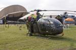 Belgium - Army, A57, Aerospatiale, SA-318C Alouette II, 15.09.2007, LFQP, Phalsbourg - Bourscheid, France 