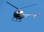 Helikopter, Hughes 269C (OE-XMI) befindet sich im Luftraum über Ried; 131007